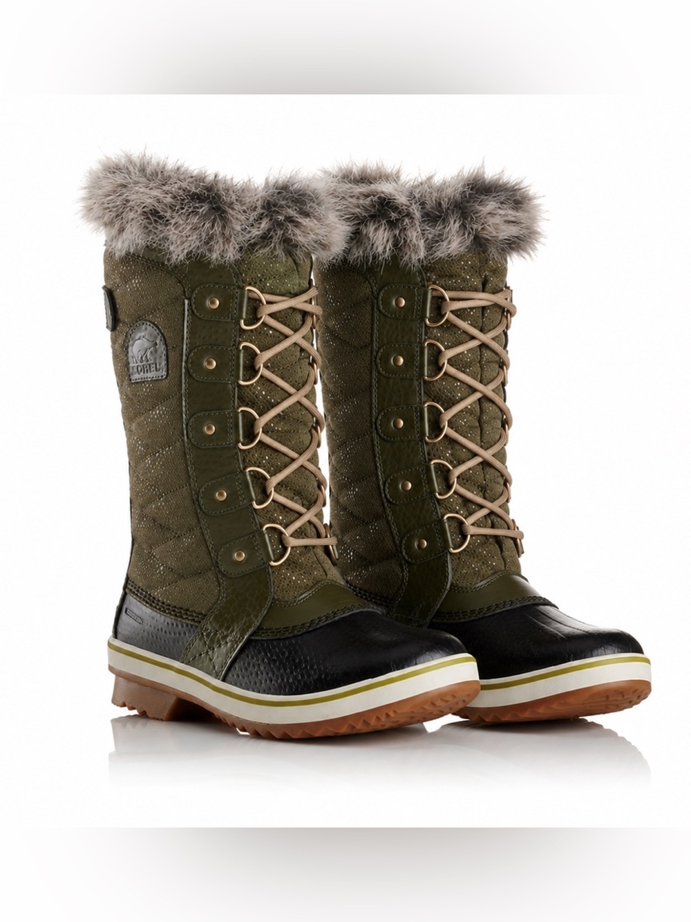 Sorel Tofino II Waterproof Winter Boot Peatmoss New Size 7